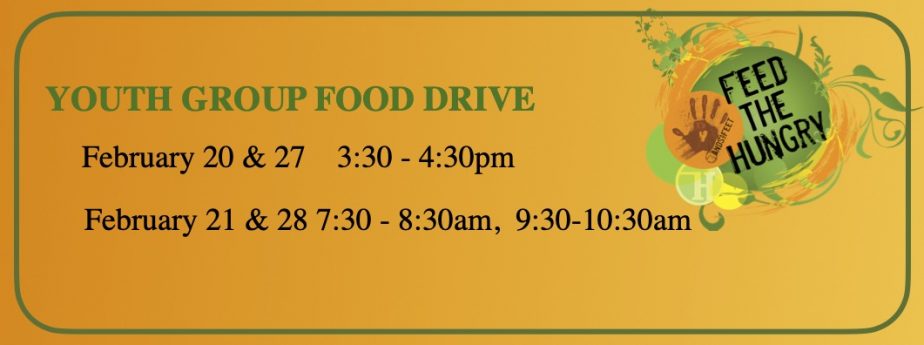 Youth Group Food Drive